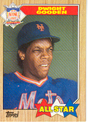 1987 Topps Baseball Cards      603A    Dwight Gooden AS NoTM